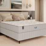 Conjunto Box Miami Sealy com altura de 63cm- Casal 1,38x 1,88
